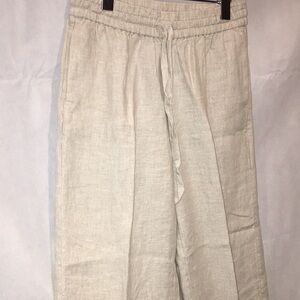 J Crew Beige Linens Pants | Size XS